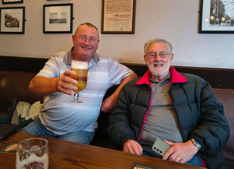 Colin Woodbridge and Dave Holt
